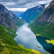 Jet2 packages include a full-day tour with a boat trip along the Aurlandsfjord and Nærøyfjord from Flam to Gudvangem.