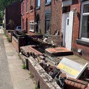 UPDATES: Car crashes into a row of terrace house leaving a trail of destruction