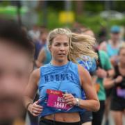 Gemma Atkinson ran the Great Manchester Run