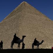 Great Pyramid in Giza, Egypt, Dec 12,