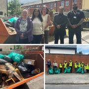 Big litter clean up in Great Lever a success