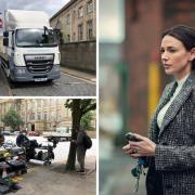 Filming is taking place today for new Michelle Keegan show Fool Me Once Image: Newsquest/Netflix