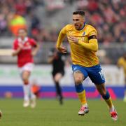 Mansfield top scorer Gregory on the ball