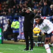 Steven Schumacher looks on from the touchline