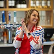 Sarah Hulme, founder of Bolton-based women’s network COVEM, at a recent event
