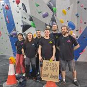 Left to right: Saarah Ismail, Cory Harper, Christopher Jeffreys, Sean Goddard, Simon Wyre, and Paul Minehane