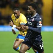Jordi Osei-Tutu has played more minutes for Wanderers this season than any other in his career