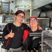 Abla works at Fado's alongside her mum and brother.