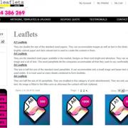 Affordable and cheap leaflet printing that provides the full service