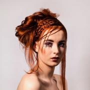 STYLE: Barbara Gregori Hairdressing & Beauty created avant garde looks for a photo shoot Pictures: Steve Thorley