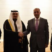 DISCUSSION: Sajjad Karim, Conservative MEP for the North West, met Mohammed bin Amin Al-Jefri, deputy speaker of Saudi Arabia’s Consultative Assembly