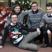FESTIVE: Last year's Christmas jumper day at The Bolton News