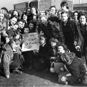 St James' Secondary School pupils in 1978