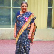 ROYAL DATE: Samatiben Desai who was presented with her MBE by the Queen