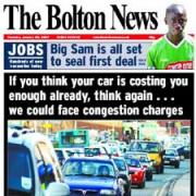 How the plan was revealed on the front page of The Bolton News