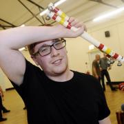 Bolton News reporter Thomas Molloy tries Morris dance fitness with the Horwich Prize Medal Morris Men.