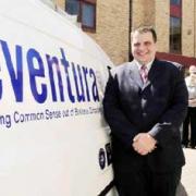 STEADY GROWTH: eVentura boss Chris Houghton and his staff