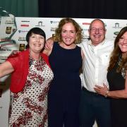 Members of The Bolton Family with their Community Award during the Bolton Business Awards 2018.