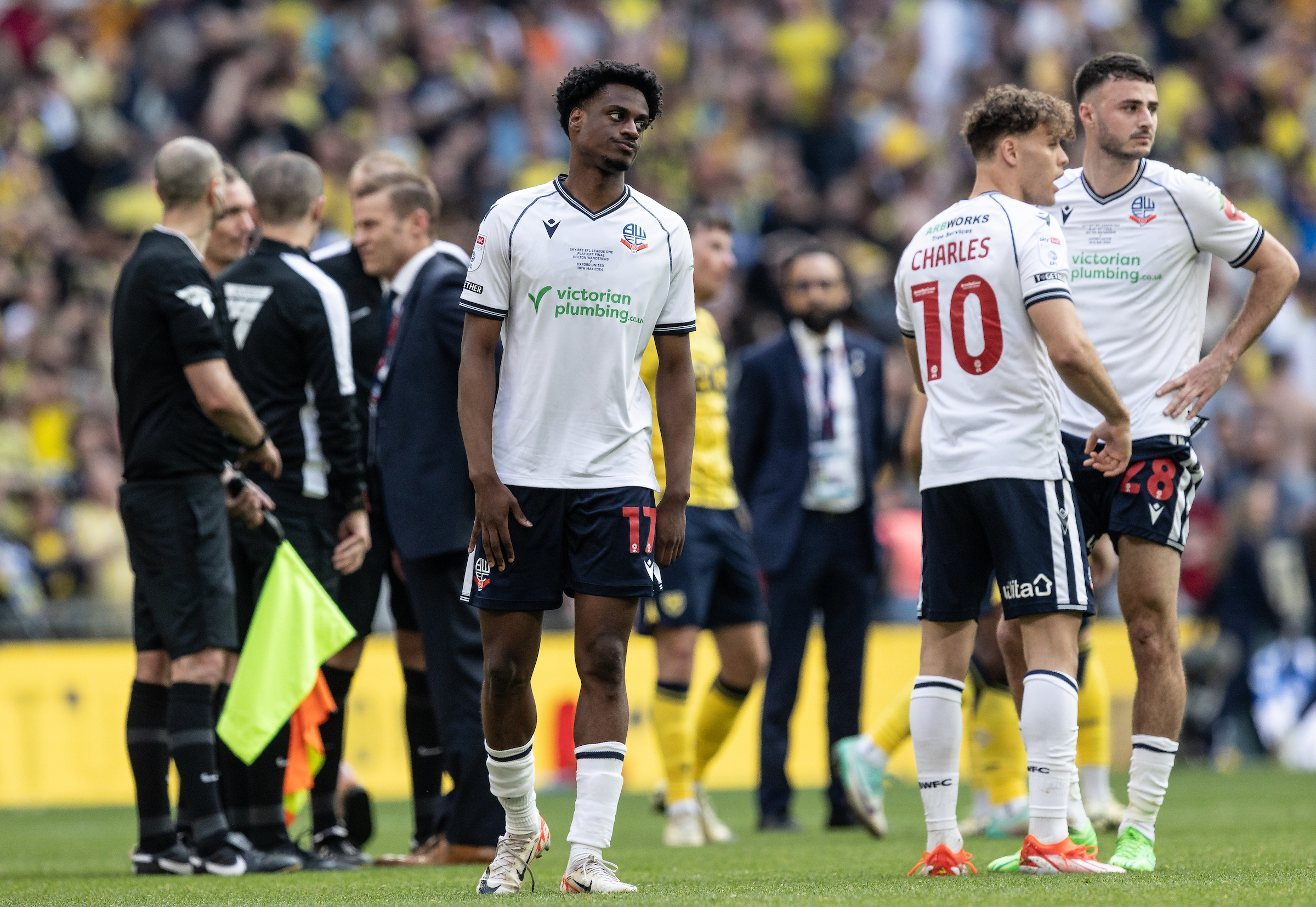 Bolton Wanderers: Aaron Collins on Oxford defeat at Wembley