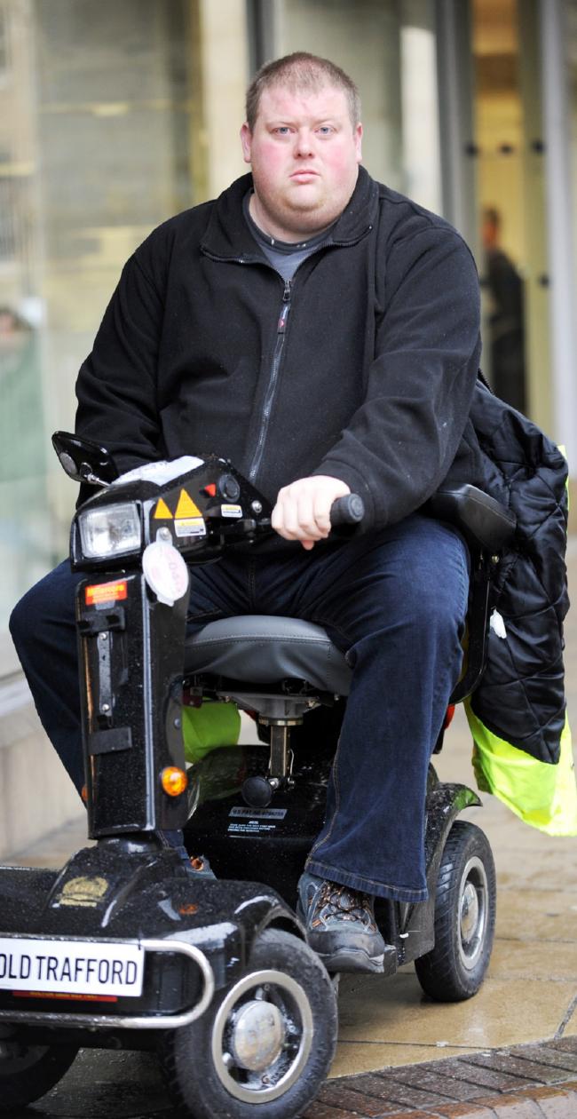Disabled former steward Steven Lucas