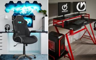 Dunelm launches 50 per cent off gaming desks and chairs (Dunelm)