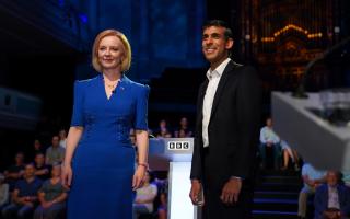 Liz Truss and Rishi Sunak are vying to be the next Conservative leader. Pic: PA