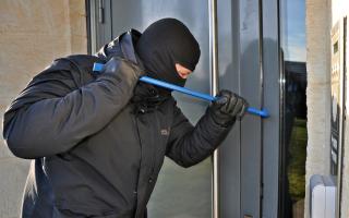 The worst hit areas for burglary