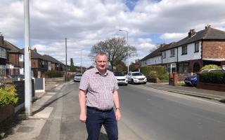 Cllr Sean Hornby has raised concerns over the road