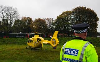 UPDATES: Air ambulance scrambled as road closed after emergency