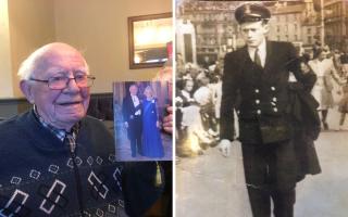 Arnold Pontefract recently celebrated his 100th birthday