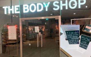 The Body Shop Bolton, inset Body Shop Bolton
