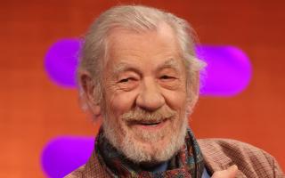 Sir Ian McKellen loved Buddy the dog on ITV's This Morning