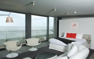 The Midland Hotel in Morecambe is said to offer sea views that 