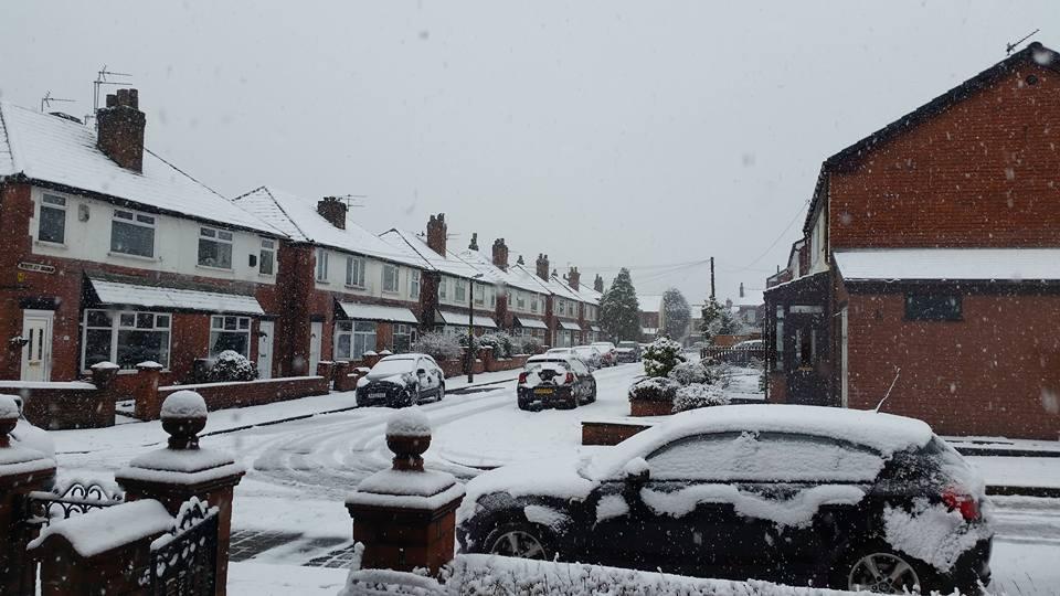 Snow in Bolton 
