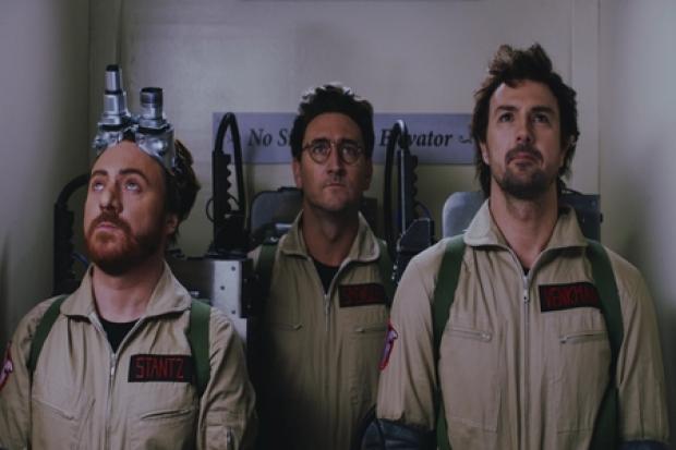 The Keith and Paddy Picture Show: Ghostbusters on ITV..Pictured: Stantz [Keith Lemon], Spengler [Will Mellor] and Venkman [Paddy McGuinness]