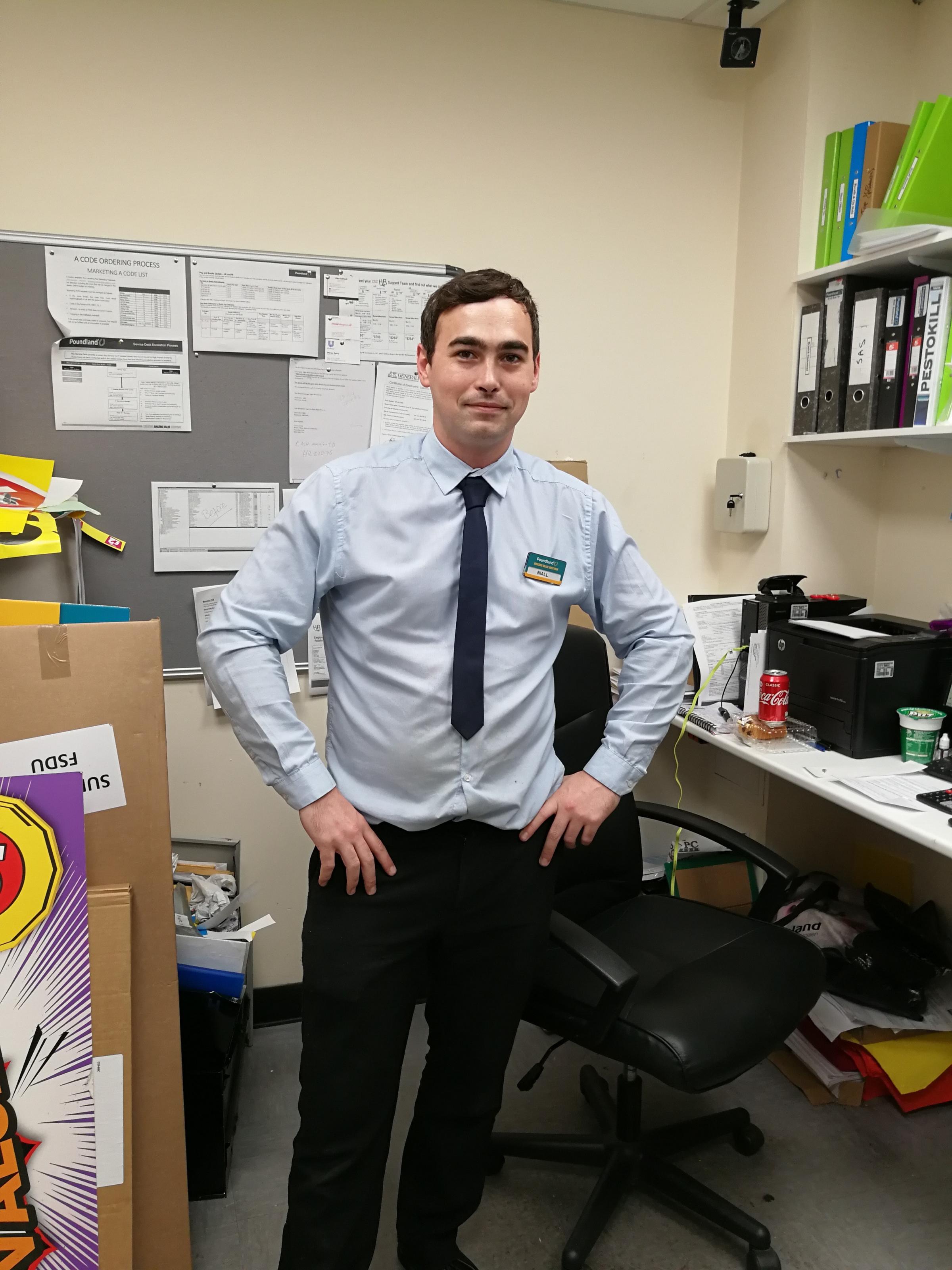 How Niall Cox Went From Work Experience At Poundland In Burnden