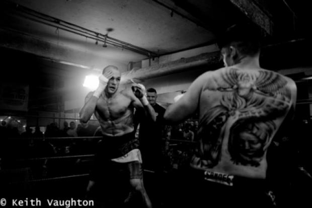 FIGHT: A bare-knuckle boxing fight. Picture by Keith Vaughton