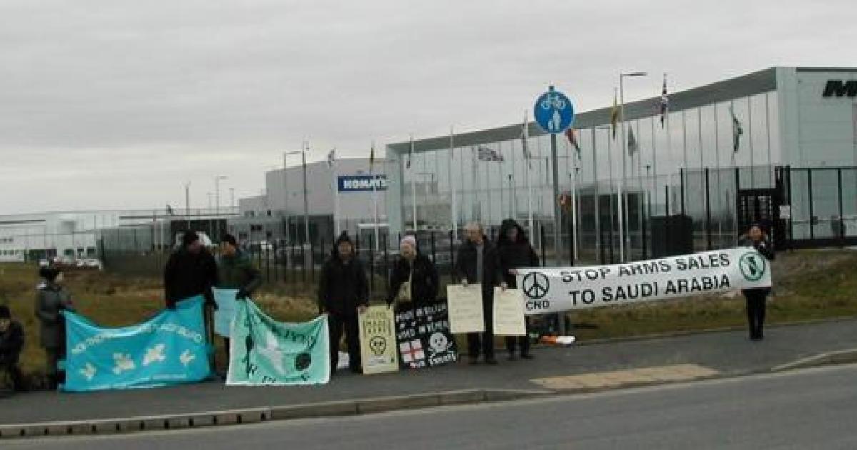 Anti-war campaigners to protest outside MBDA