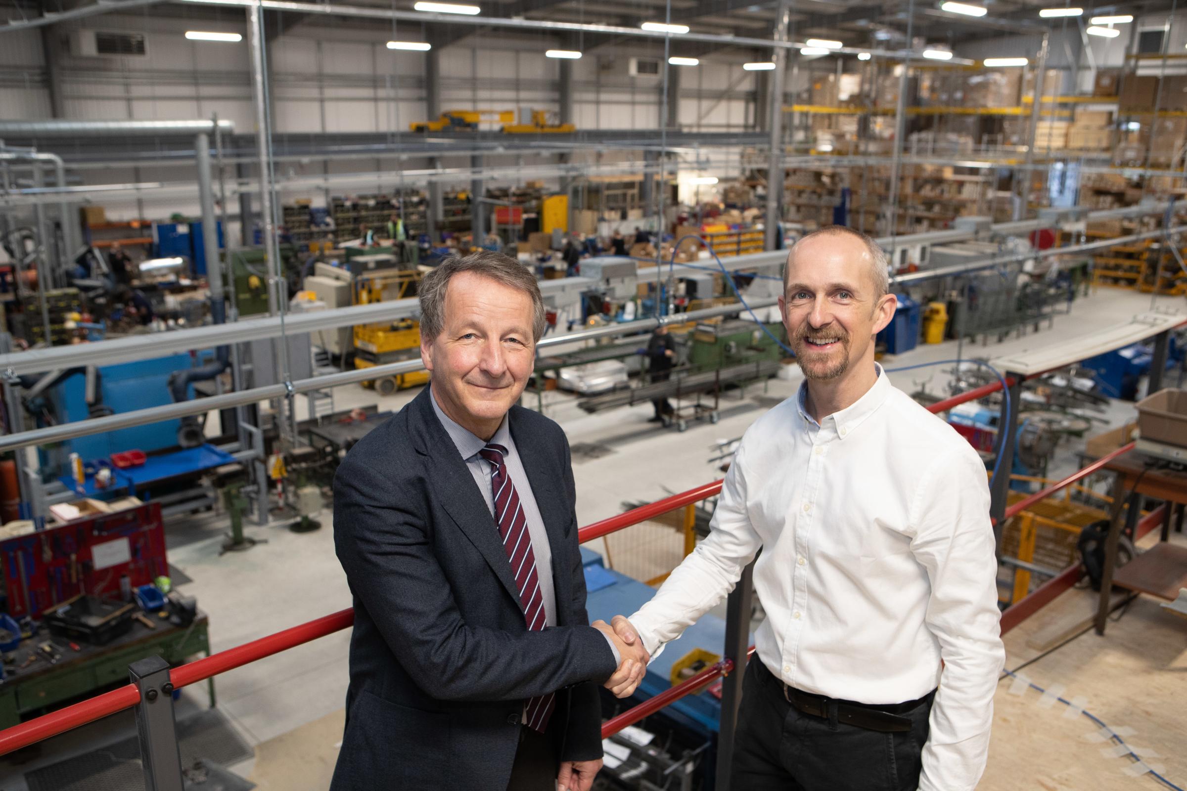 New factory secures bright future for heating firm