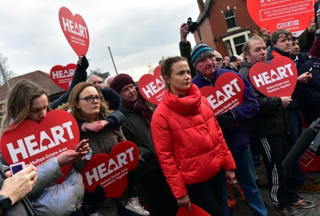 CAMPAIGN: Members of Heart are redoubling their efforts to oppose the Peel plans