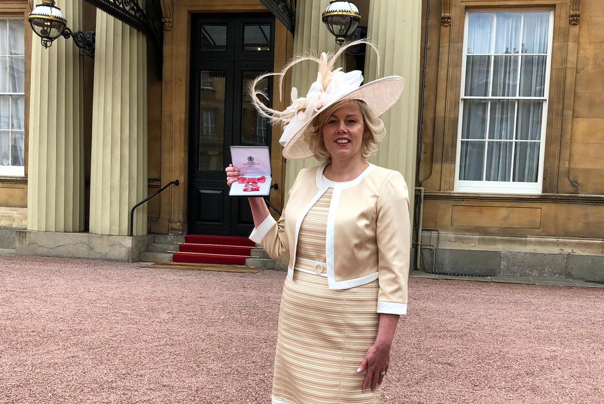 Top nurse inspired by her mum is awarded MBE